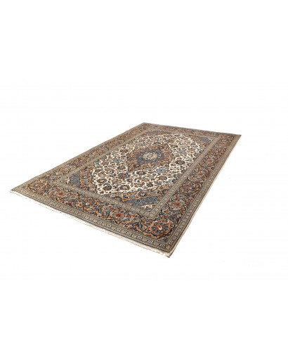 Tappeto Kashan Persia marrone 202x303