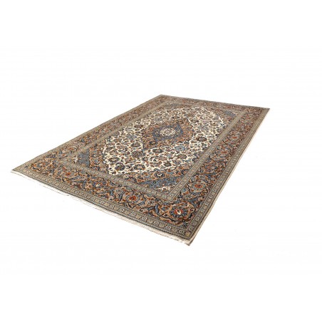 Tappeto Kashan Persia marrone 202x303