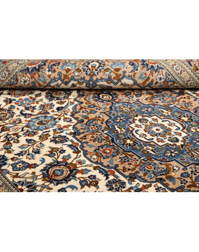 Tappeto Kashan Persia marrone 202x303