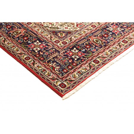 Tappeto Tabriz Persia marrone giallo 205x305