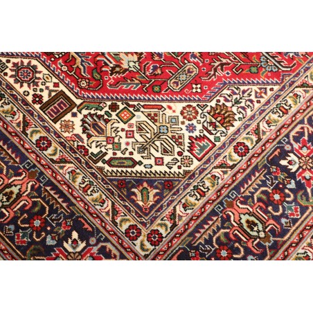 Tappeto Tabriz Persia marrone giallo 205x305