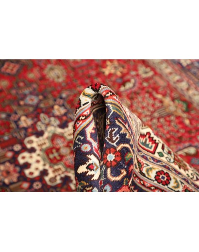 Tappeto Tabriz Persia marrone giallo 205x305