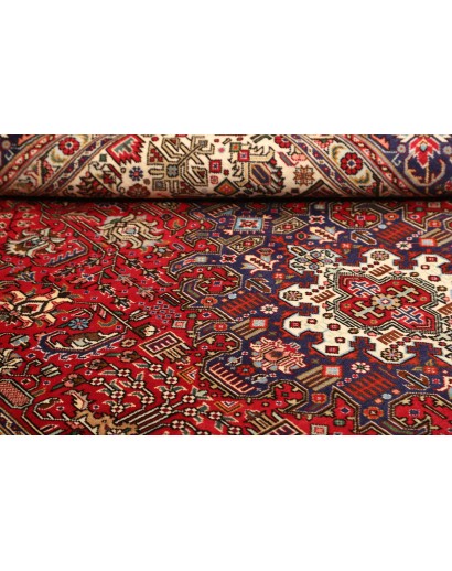 Tappeto Tabriz Persia marrone giallo 205x305