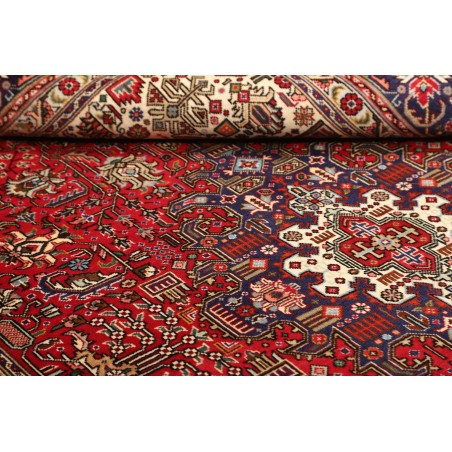 Tappeto Tabriz Persia marrone giallo 205x305