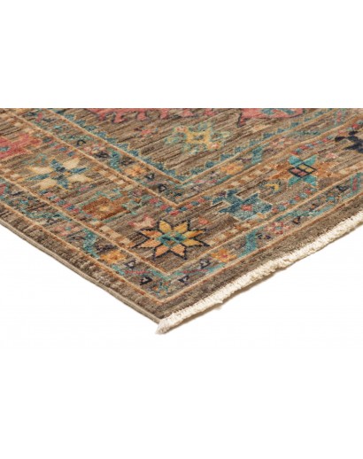 Tappeto Tribal Pakistan bianco 81x294
