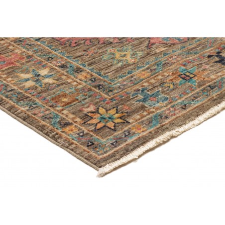 Tappeto Tribal Pakistan bianco 81x294