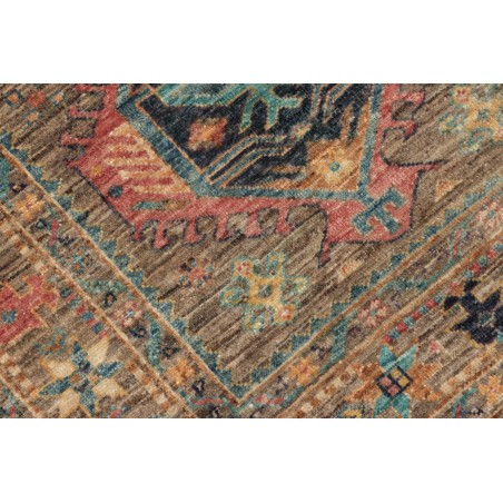 Tappeto Tribal Pakistan bianco 81x294