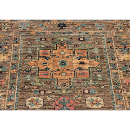 Tappeto Tribal Pakistan bianco 81x294