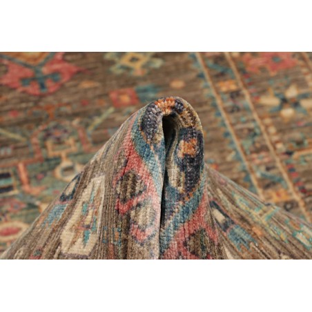Tappeto Tribal Pakistan bianco 81x294