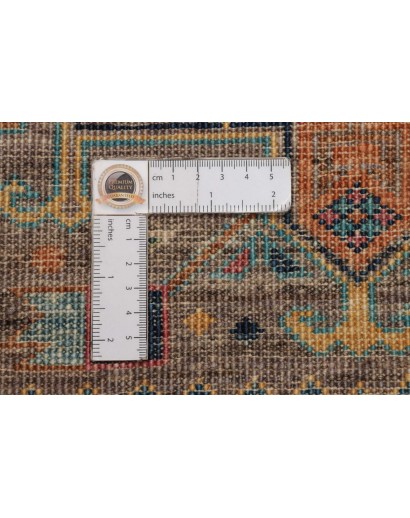 Tappeto Tribal Pakistan bianco 81x294