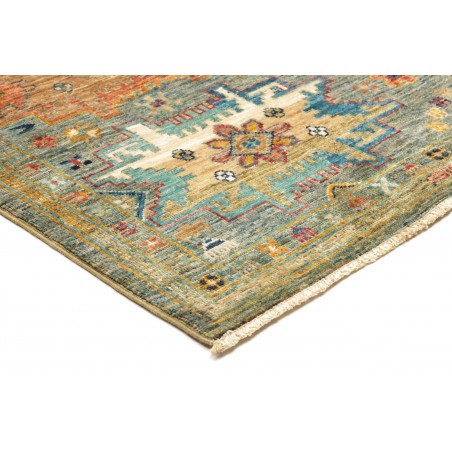 Tappeto Tribal Pakistan marrone bianco 151x199