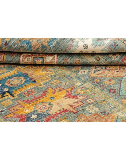 Tappeto Tribal Pakistan marrone bianco 151x199