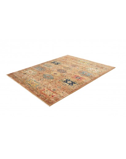 Tappeto Tribal Pakistan arancione 151x193