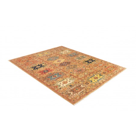 Tappeto Tribal Pakistan arancione 151x193