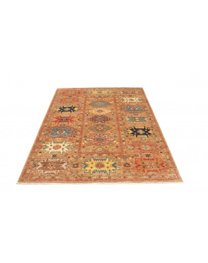 Tappeto Tribal Pakistan arancione 151x193