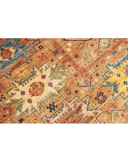 Tappeto Tribal Pakistan arancione 151x193