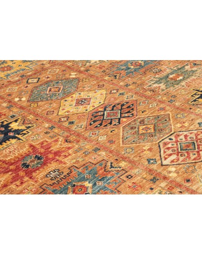 Tappeto Tribal Pakistan arancione 151x193
