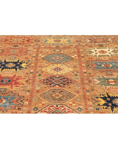 Tappeto Tribal Pakistan arancione 151x193