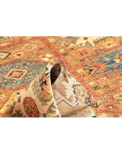 Tappeto Tribal Pakistan arancione 151x193