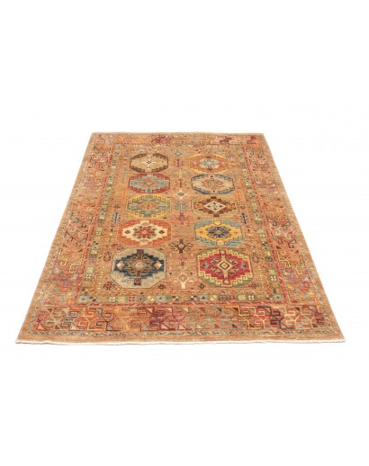 Tappeto Tribal Pakistan marrone 147x199