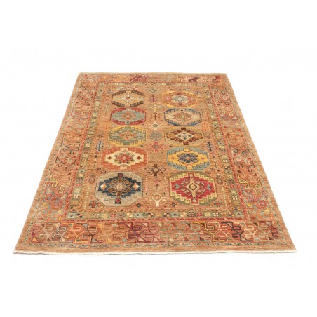 Tappeto Tribal Pakistan marrone 147x199