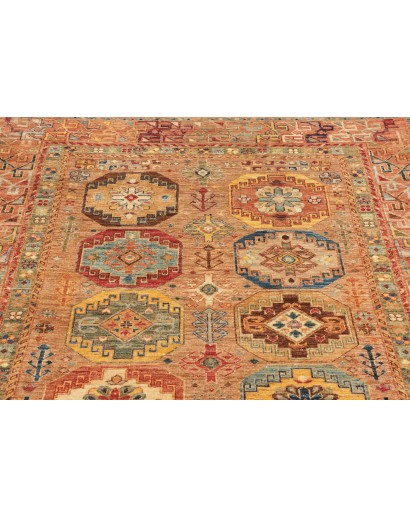 Tappeto Tribal Pakistan marrone 147x199