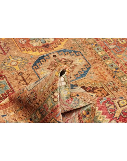 Tappeto Tribal Pakistan marrone 147x199