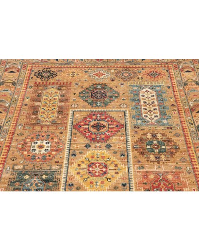 Tappeto Tribal Pakistan marrone 147x207