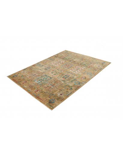 Tappeto Tribal Pakistan marrone grigio 147x205