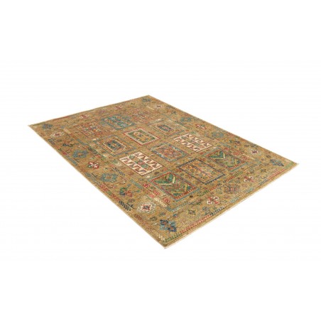 Tappeto Tribal Pakistan marrone grigio 147x205