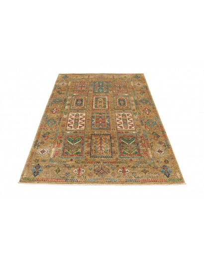 Tappeto Tribal Pakistan marrone grigio 147x205