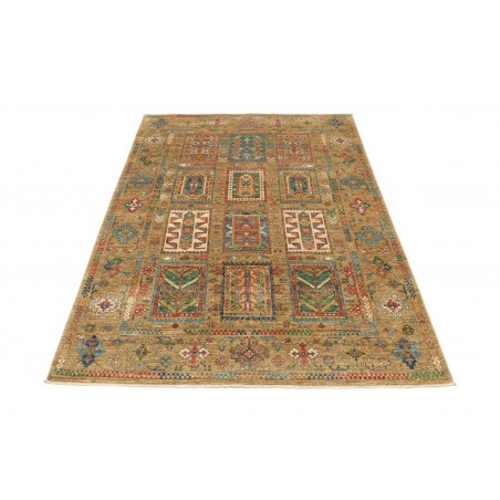 Tappeto Tribal Pakistan marrone grigio 147x205