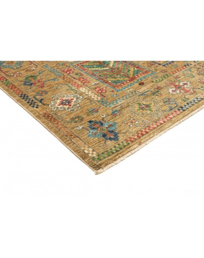 Tappeto Tribal Pakistan marrone grigio 147x205
