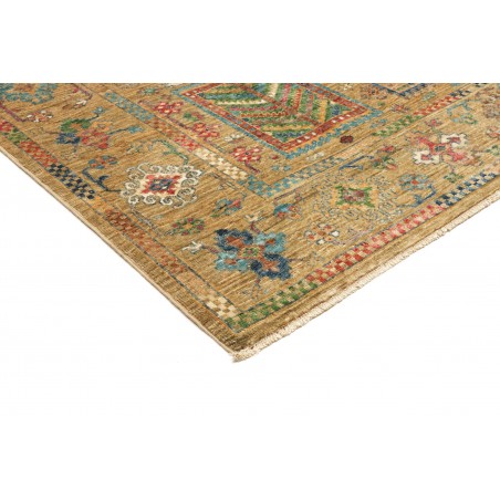 Tappeto Tribal Pakistan marrone grigio 147x205