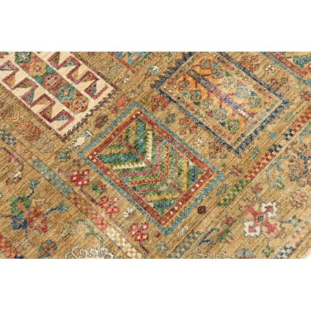 Tappeto Tribal Pakistan marrone grigio 147x205