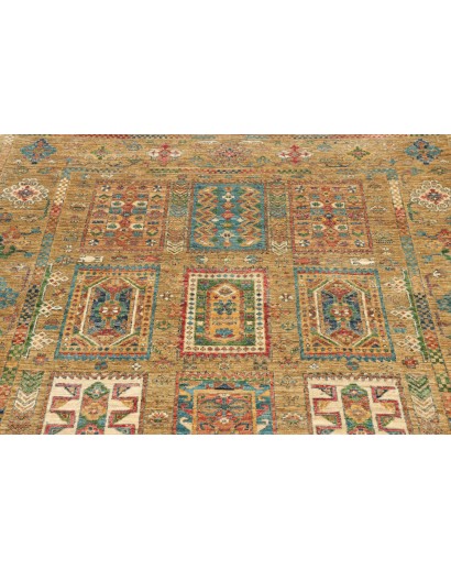 Tappeto Tribal Pakistan marrone grigio 147x205