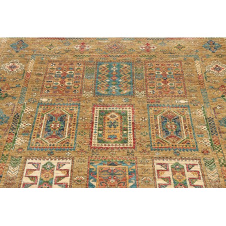 Tappeto Tribal Pakistan marrone grigio 147x205