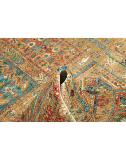 Tappeto Tribal Pakistan marrone grigio 147x205