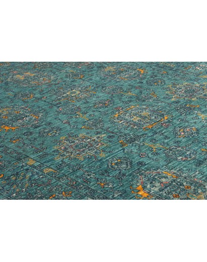 Tappeto Tribal Pakistan azzurro grigio 166x239