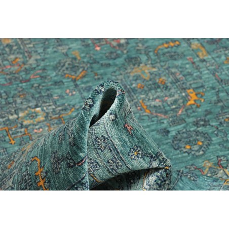 Tappeto Tribal Pakistan azzurro grigio 166x239