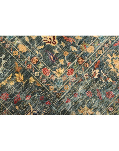 Tappeto Shahi Fine Pakistan azzurro 262x360