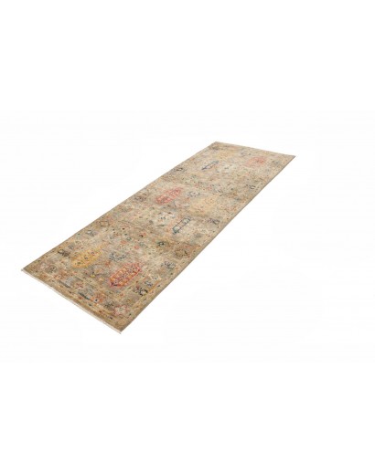 Tappeto Tribal Pakistan marrone grigio 78x232