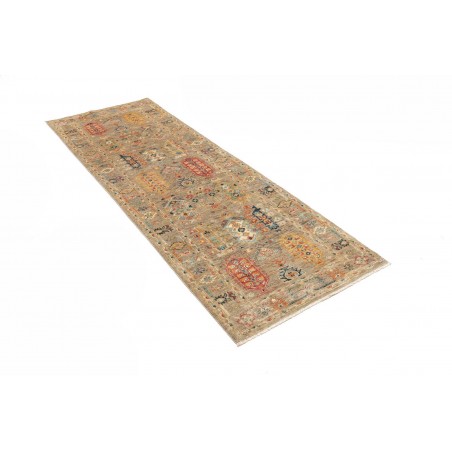 Tappeto Tribal Pakistan marrone grigio 78x232