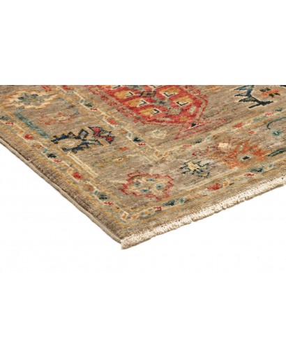 Tappeto Tribal Pakistan marrone grigio 78x232