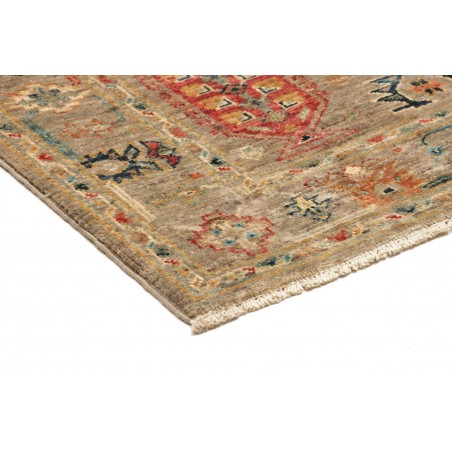 Tappeto Tribal Pakistan marrone grigio 78x232