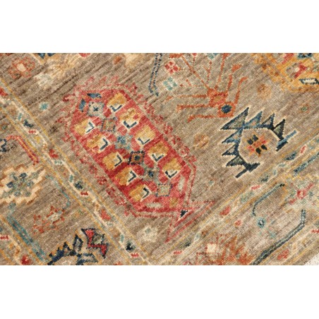 Tappeto Tribal Pakistan marrone grigio 78x232