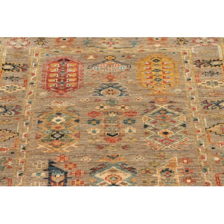 Tappeto Tribal Pakistan marrone grigio 78x232