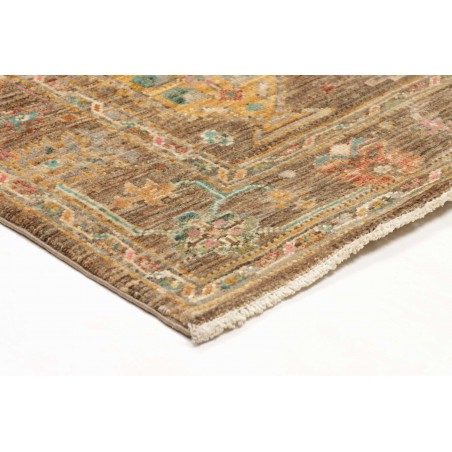 Tappeto Tribal Pakistan bianco 83x126