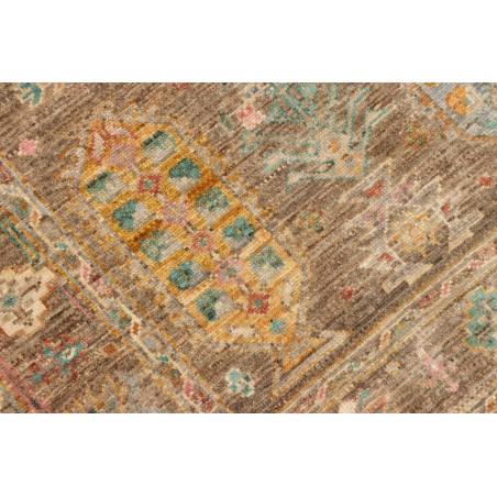 Tappeto Tribal Pakistan bianco 83x126