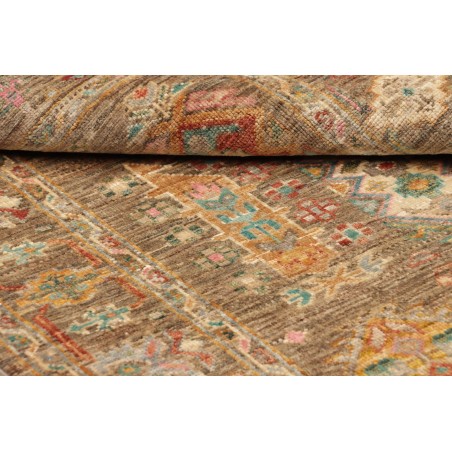 Tappeto Tribal Pakistan bianco 83x126
